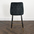 Native Home Lifestyle Chesterfield Black Kitchen Bar Stools (Set Of 2)